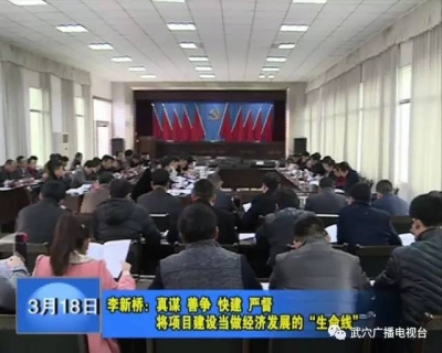 如何“异想天开”推动武穴项目建设，创造“武穴经验”？市长是这样强调......