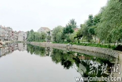 自筹资金拆墙让道 武穴办事处一社区“众筹”打造水乡美景