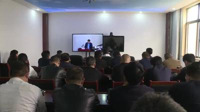 我市收听收看黄冈服务业发展工作电视电话会