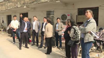 市政协组织开展“老旧小区改造中的危房配套改造情况”调研