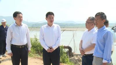 胡爱民督导检查我市防汛抗旱准备工作