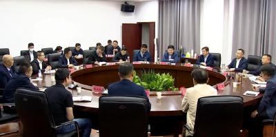 中能建、北京约瑟等企业高层来我市洽谈项目合作