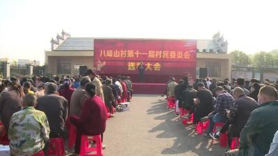 试点先行：大法寺镇八峰山村完成村民委员会换届选举