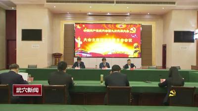 中国共产党武穴市第九次代表大会召开主席团常务委员会会议