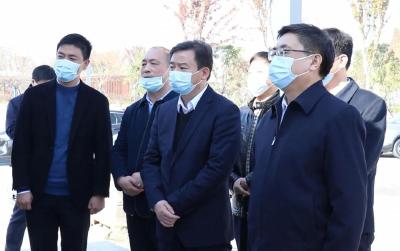省监狱管理局局长贾石松来武穴调研指导联系平安建设工作
