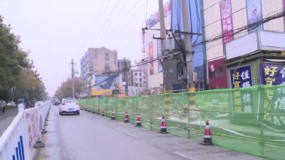  北川路道路拓宽  方便居民出行