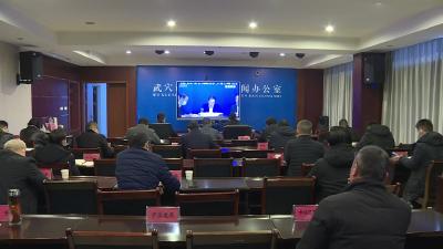 我市组织收看全省新冠肺炎疫情防控视频调度会议