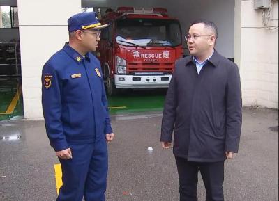 查俊检查指导低温雨雪天气防范应对工作