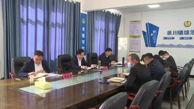 田斌赴余川镇调研督导党风廉政建设等重点工作