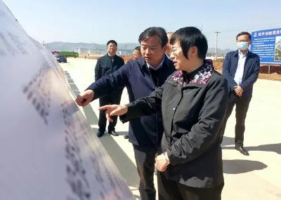 黄冈市政协主席洪再林来我市开展专题调研