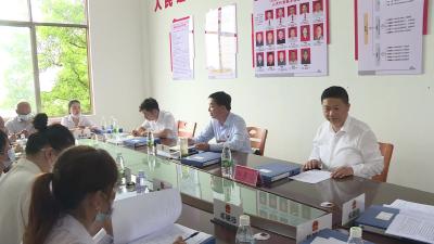 王光华参加石佛寺镇第一代表小组活动