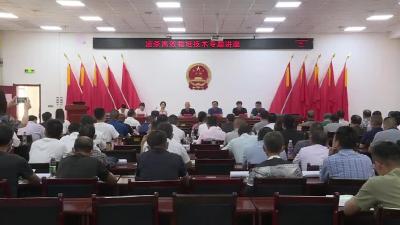四望镇：组织开展油茶高效栽培技术培训 助力“油茶小镇”建设