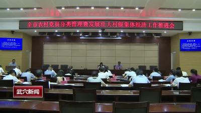 全市农村党员分类管理暨发展壮大村级集体经济工作推进会召开