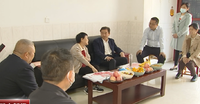 胡昊走访慰问全国最美家庭