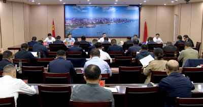 查俊主持召开项目建设推进会