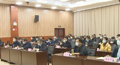 我市组织收听收看黄冈市疫情防控工作视频调度会