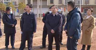 胡昊调研督导重点项目拆迁安置工作