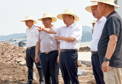 胡昊调研防汛抗旱、河长制和小流域综合治理工作 