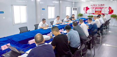 胡昊调度督办新祥云新材料产业园项目  