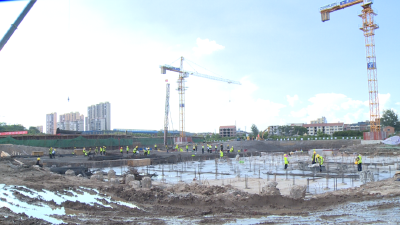 重点项目巡礼 | 城西污水处理厂：坚守一线战高温 项目建设施工忙  