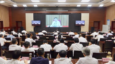 我市组织收听收看全省旅游发展工作视频会  