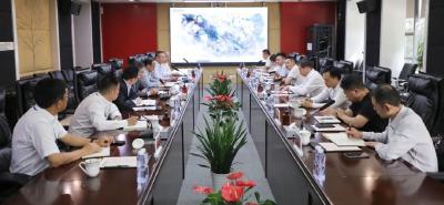 胡昊带队赴中国五环工程有限公司对接工作 加快合作项目推进  