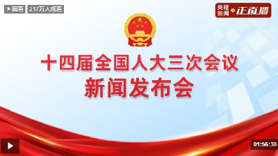 直播 | 十四届全国人大三次会议举行新闻发布会