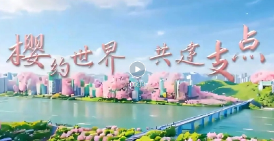 樱@百花，这里的春天真美丽！