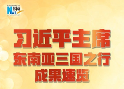 新华网国际看点｜习近平主席东南亚三国之行成果速览