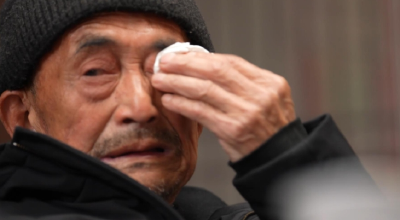 “我的爷爷找到爸爸了”