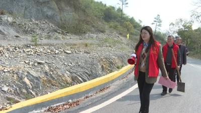 刊江街道：守路口巡山头 加强森林防火
