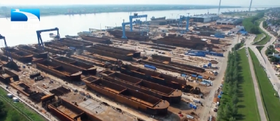 牢记嘱托 建成支点丨湖北绿色动力船舶定单量居全国前列