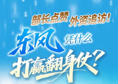 部长点赞、外资追访！东风凭什么打赢翻身仗？