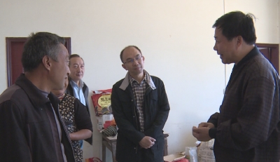 市建行行长徐宏到大槽村调研精准扶贫工作