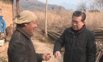 副市长张鹏到我县调研精准扶贫工作