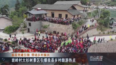《为民服务解难题》基层党建引领 带动乡村振兴 岩岭村大杉树景区引爆我县乡村旅游热点