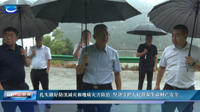 扎实做好防汛减灾和地质灾害防治 坚决守护人民群众生命财产安全