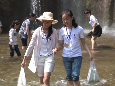 视频|京山：美人谷中“趣味摸鱼”欢乐多