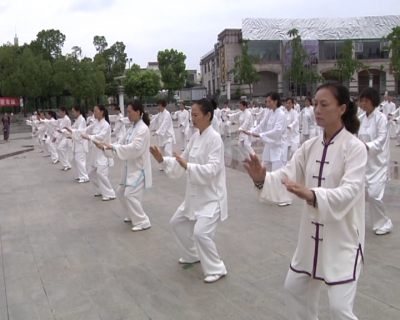 视频|京山县开展全民健身活动