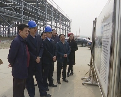 钱先发来沙洋县调研泰富重装沙洋生产基地 