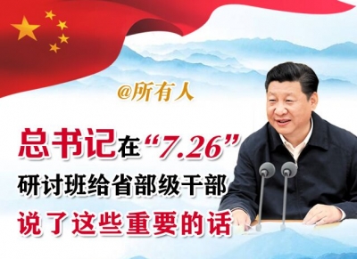 学习贯彻习近平总书记“7.26”重要讲话精神