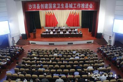 县委、县政府召开创建国家卫生县城工作推进会议