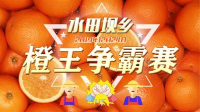 直播：“醉”美秭归，“橙”交朋友 ——水田坝片区“橙王争霸赛”