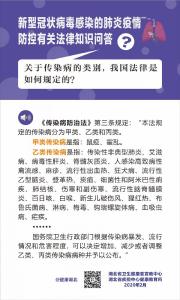 有关疫情防控法律知识，都在这里