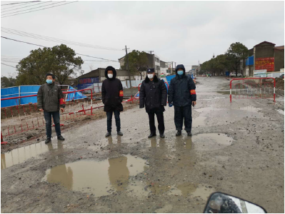 纪山镇教育总支：风雪中的值守