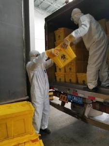 特殊时期，我市医疗废物如何处置？ 设温137℃，“汗蒸”55分钟