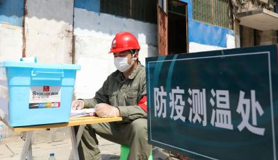 沙洋：有序复工  电网建设施工忙