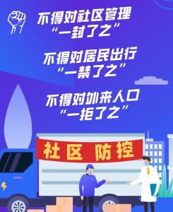 当下社区防控怎么做？最新指南来了！