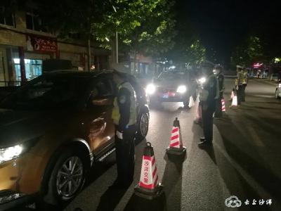 沙洋警方常态化查酒驾，又有6人被查！