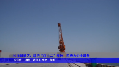 沙洋新港区: 践行“店小二”精神  积极为企业服务